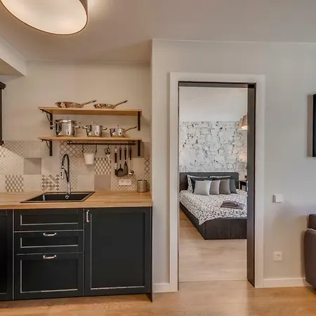 Old Town Black Apartment *